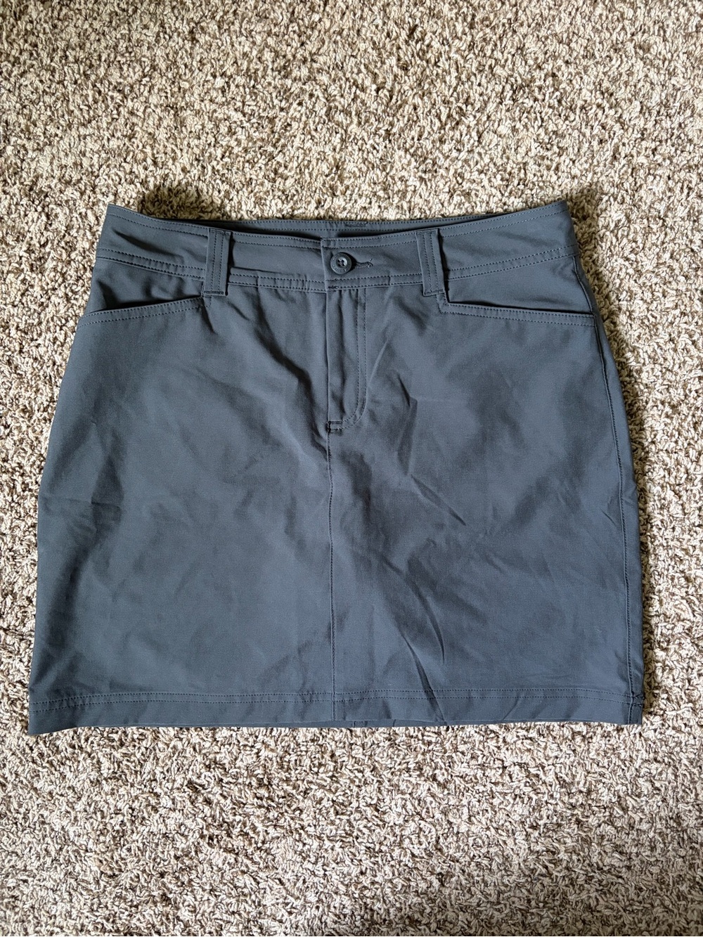 Eddie Bauer Charcoal Gray Performance Skort